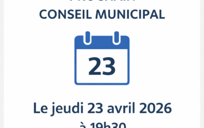 Prochain conseil municipal