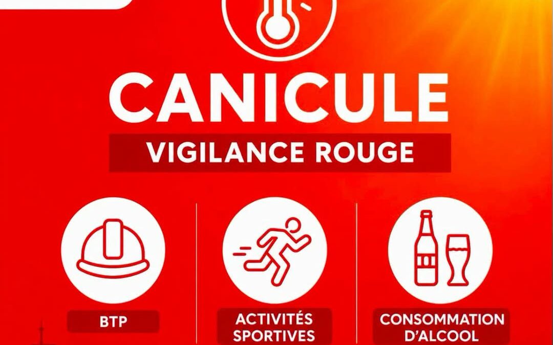 Canicule : vigilance rouge !