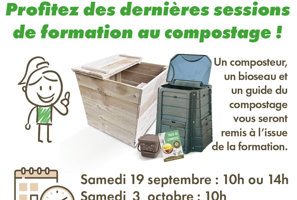 Formation au compostage et distribution de composteurs