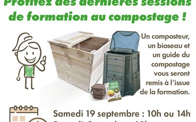 Formation au compostage et distribution de composteurs