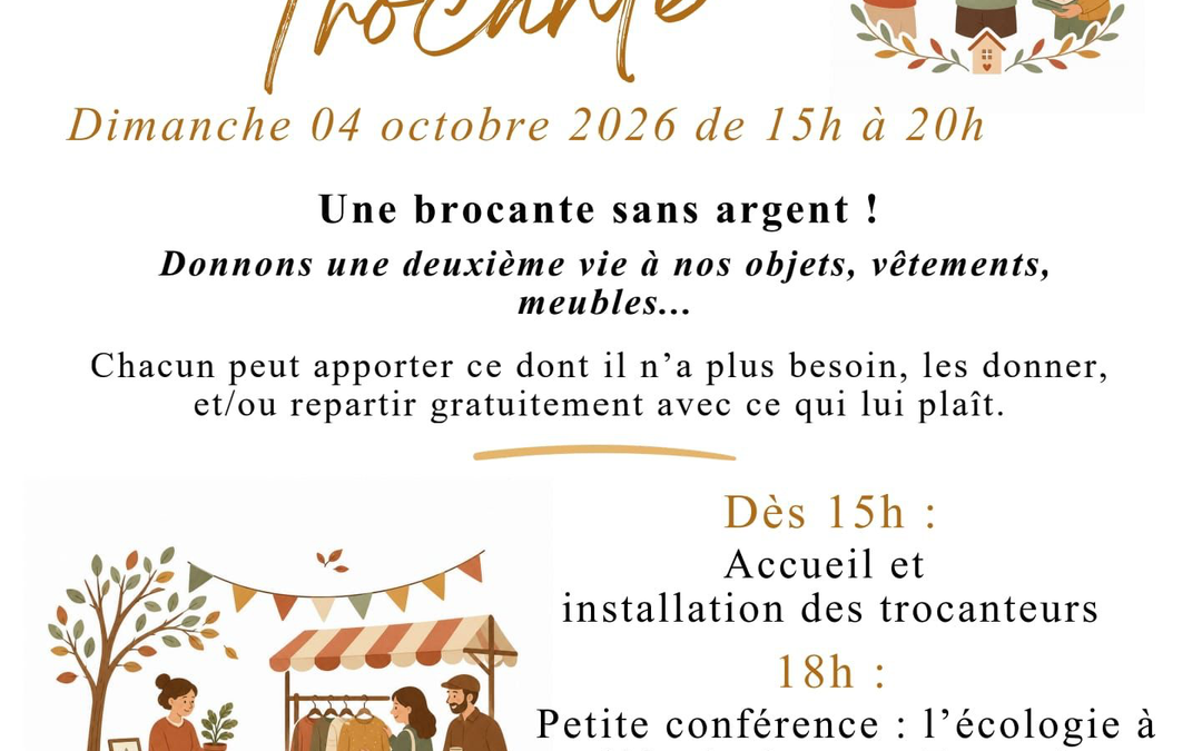 Trocante gratuite à Saint-Prix