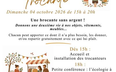 Trocante gratuite à Saint-Prix