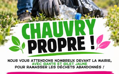 World Cleanup Day à Chauvry !
